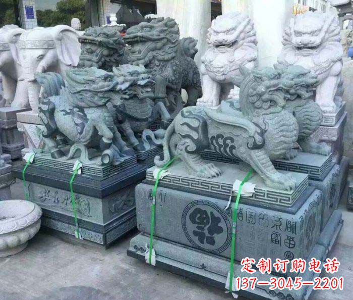 大连古典神秘貔貅雕塑