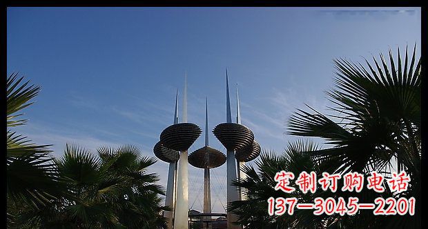 大连不锈钢避雷针抽象雕塑