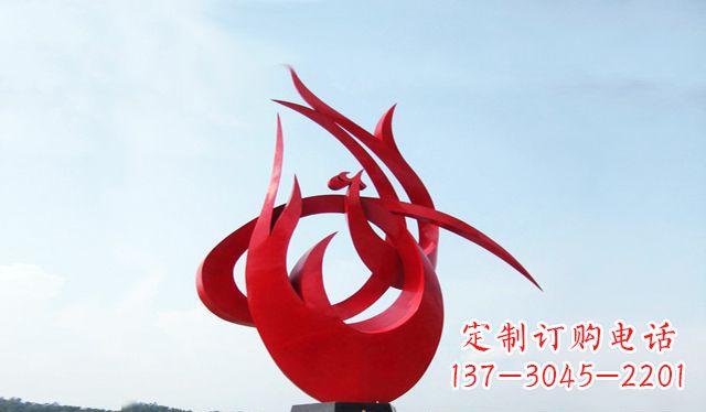 大连艺术引领，荣耀之羽——中国领雕塑制作不锈钢大型凤凰雕塑