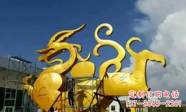 大连中领雕塑动物雕塑，精美多彩;