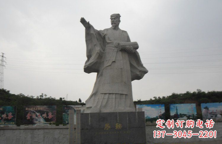 大连高级大理石商鞅雕塑，传承古老文化