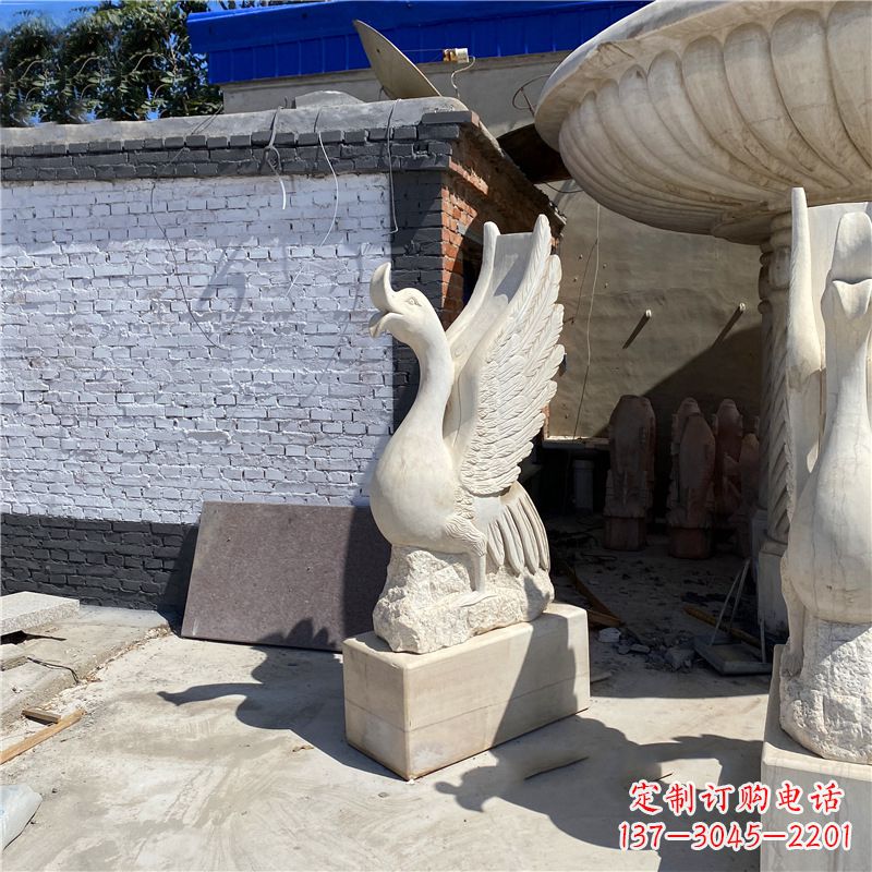 大连中领雕塑艺术精致天鹅雕塑