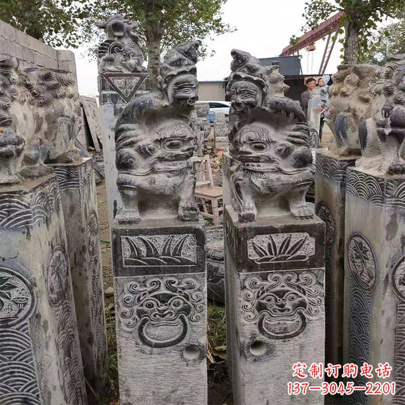 大连胡人拴马桩