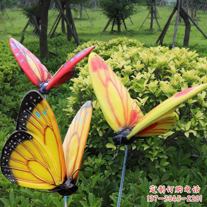 大连来自中领雕塑的时尚与自然完美结合的蝴蝶雕塑