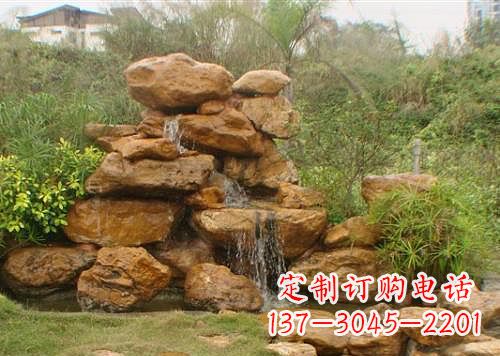 大连黄蜡石假山雕塑，古典美感与精细工艺的完美结合