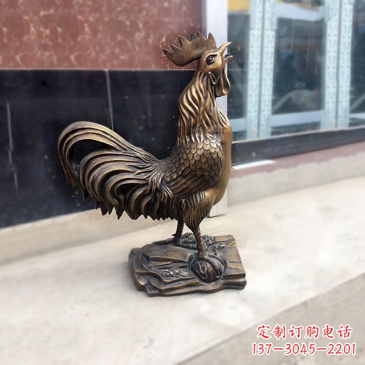 大连中领雕塑出品的精美纯铜动物雕塑,是一款具…