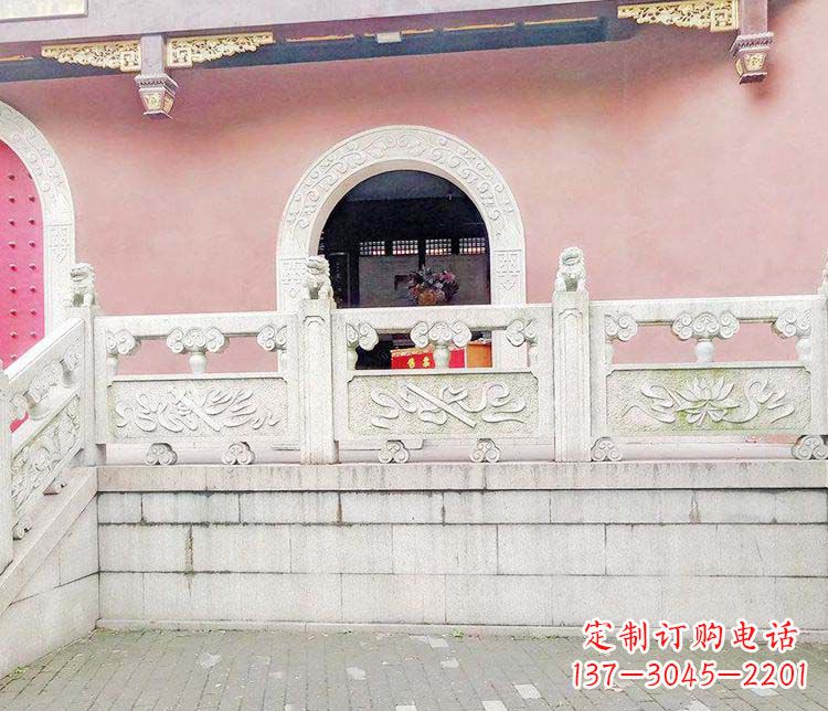 大连景区大理石栏板石雕 (3)