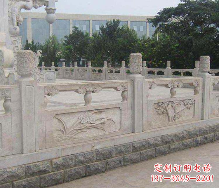 大连景区大理石栏板石雕 (5)