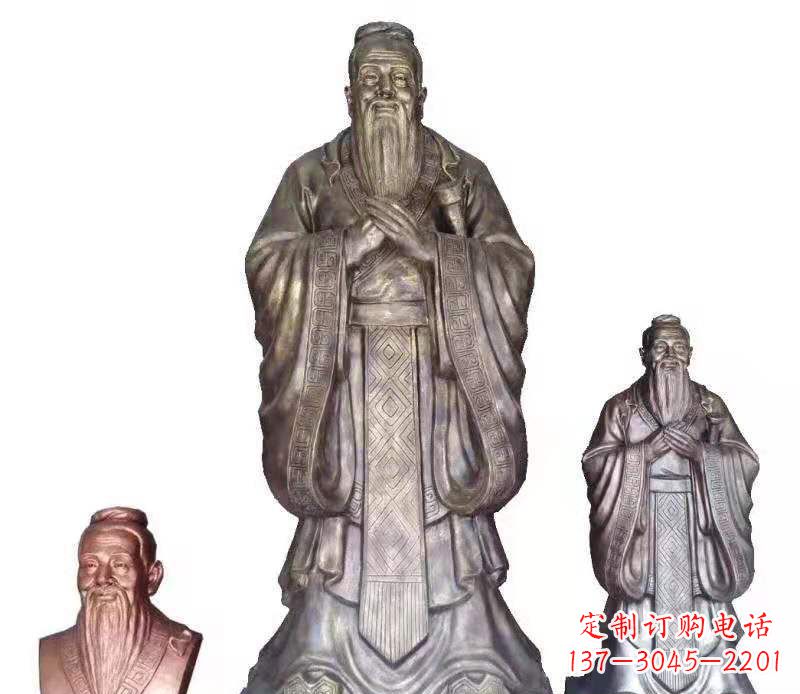 大连中领雕塑推出的精美古典孔子雕塑，是一款集…