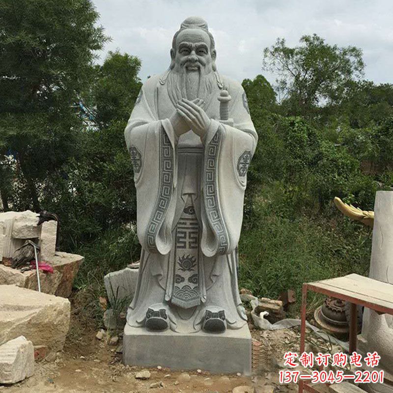 大连传承文化，传播知识！孔子雕塑——赋予新的生命！
