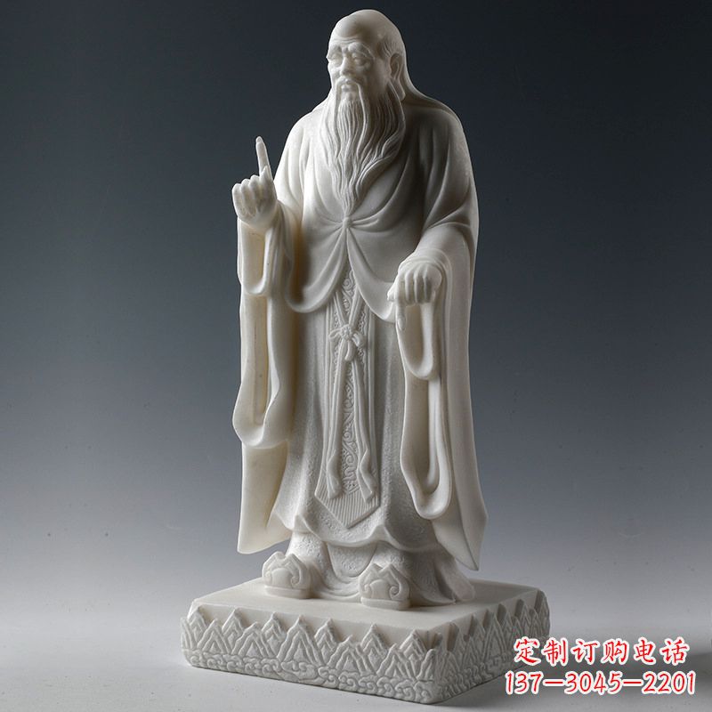 大连世界珍贵，老子雕像