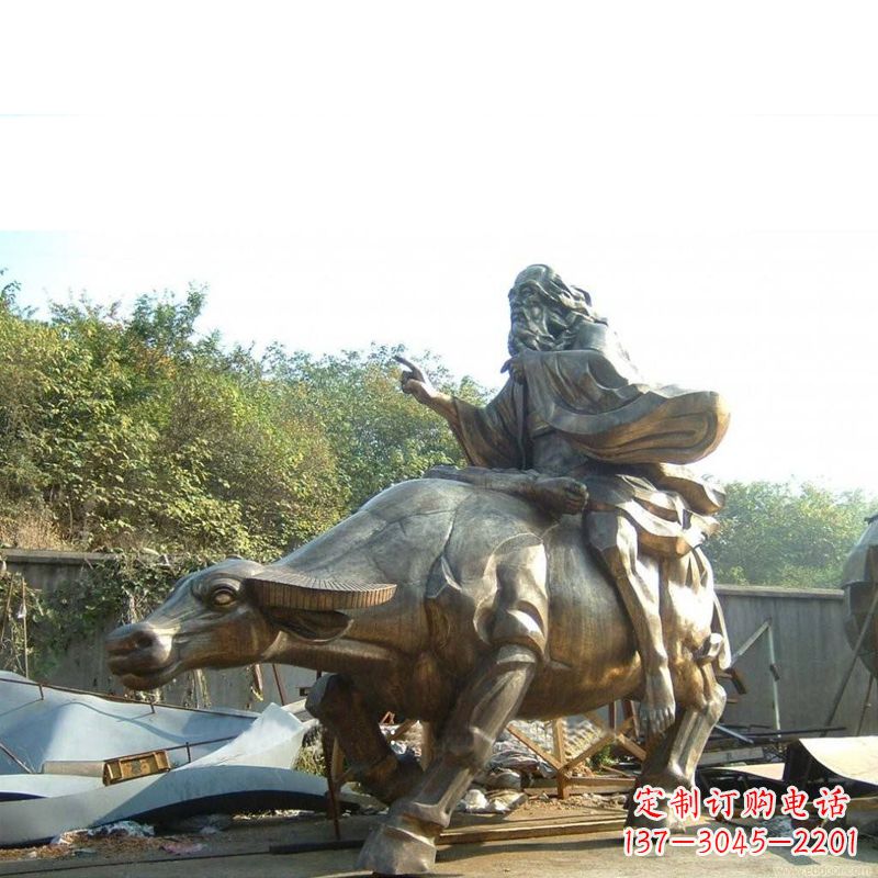 大连绽放老子雕像的传统文化魅力