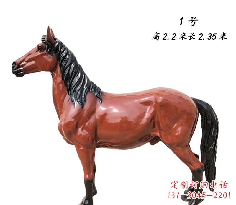 大连精美马雕塑让您尽情享受动物之美