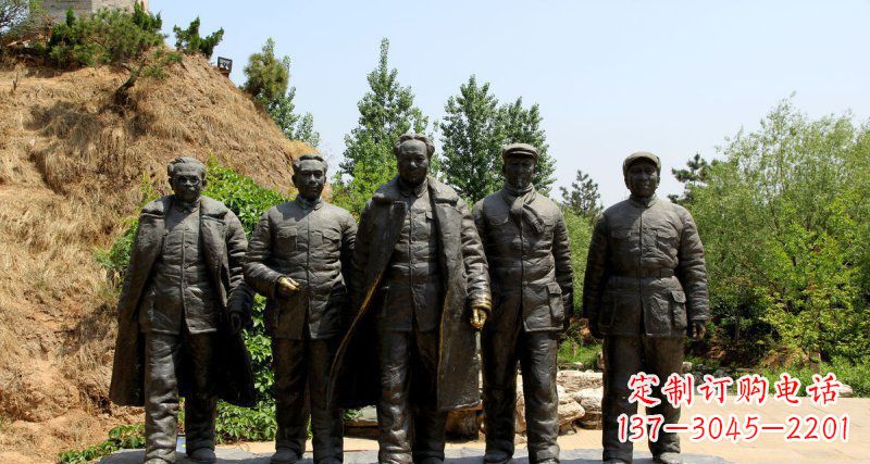 大连传承历史，永记心间——中领雕塑毛主席人物铜雕