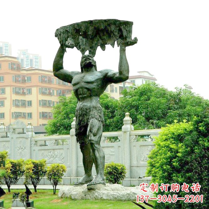 大连盘古开天景观雕塑