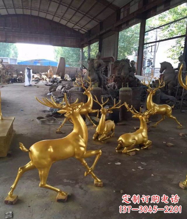 大连风格多样的玻璃钢动物雕塑