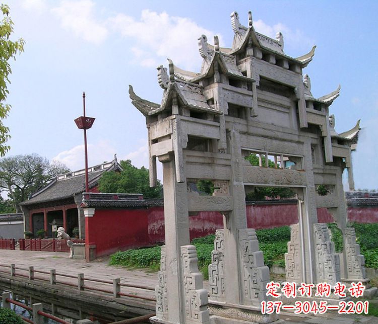 大连专业大型牌坊石雕制作