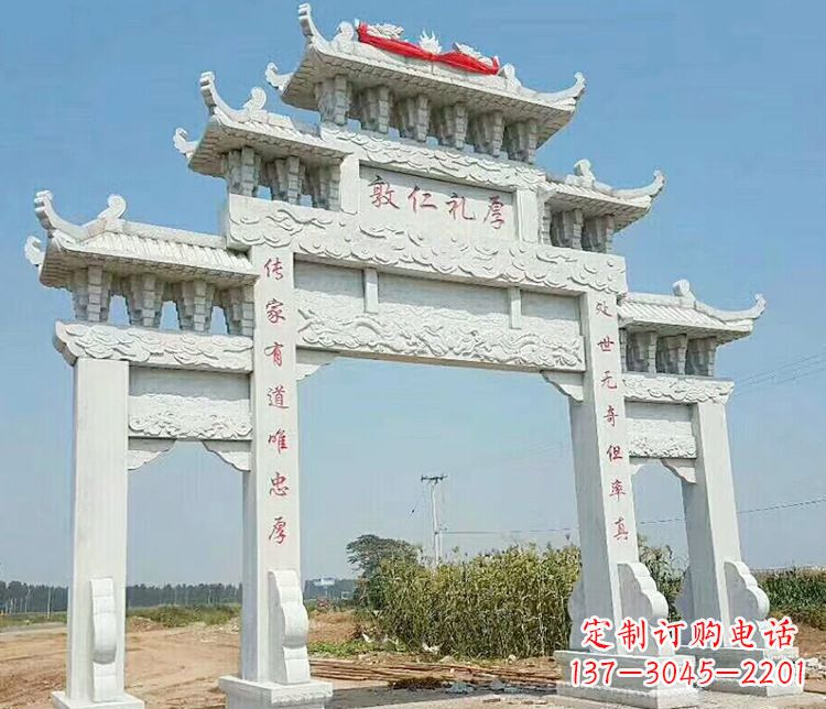 大连牌坊石雕,装点你的生活