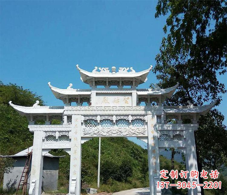 大连钜大牌坊石雕——传承古典精美之美