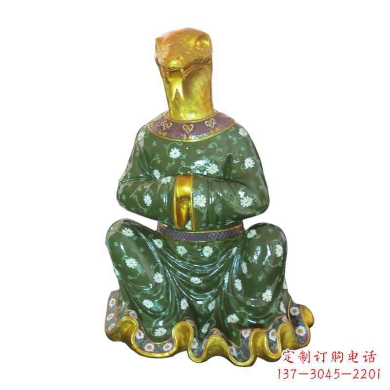 大连独特的彩绘生肖雕塑