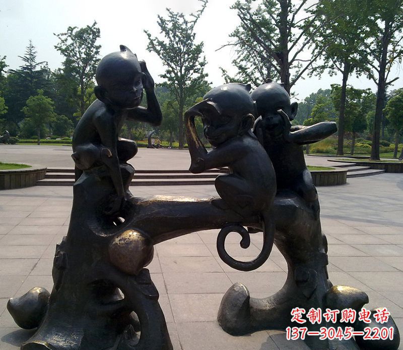 大连中领雕塑的十二生肖铜雕是一种特殊的雕塑,…