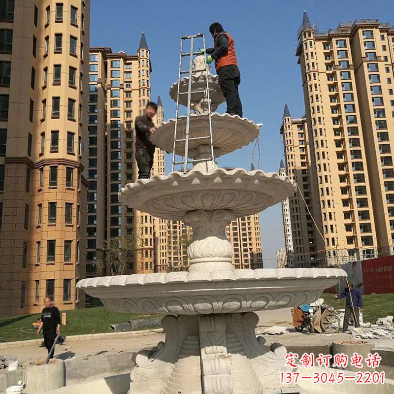 大连欣赏经典,九龙喷泉雕塑