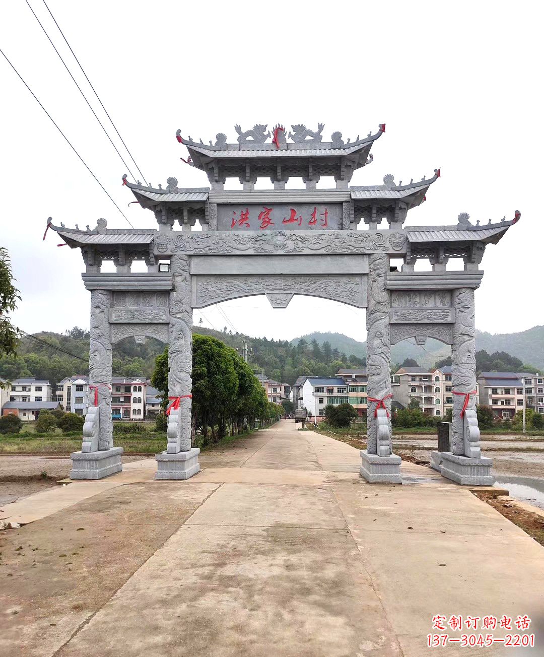 大连中领雕塑：专业的牌坊雕塑厂家