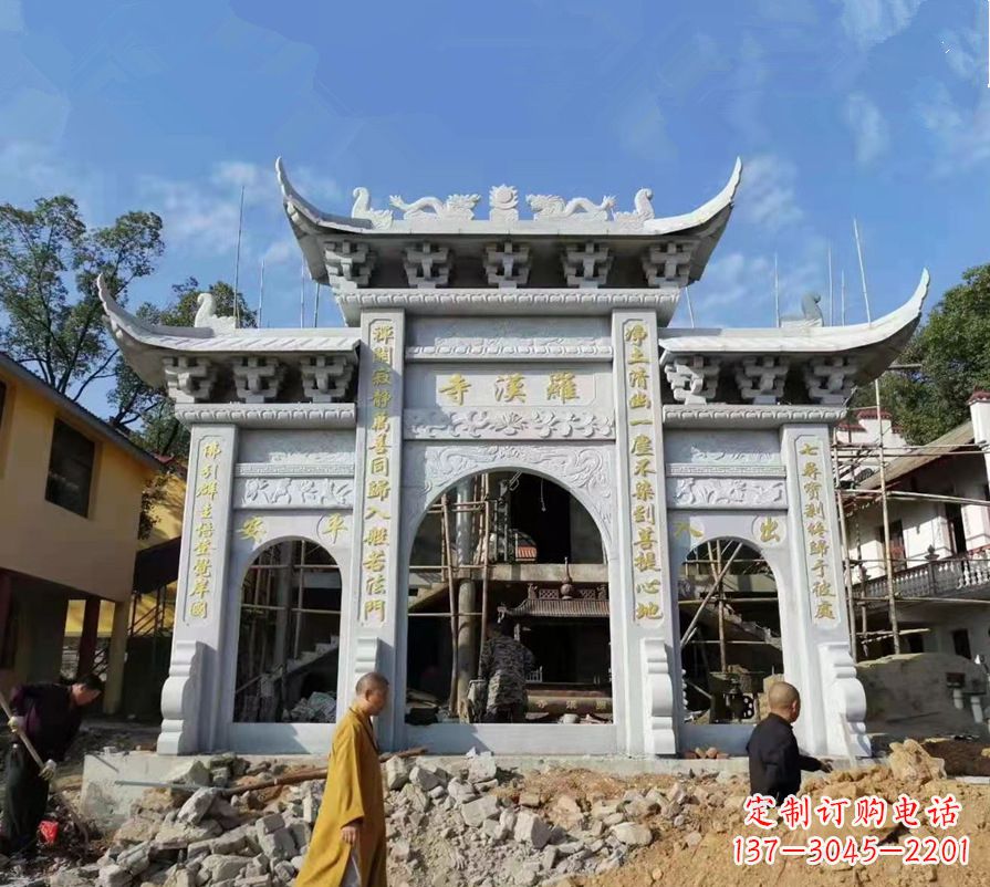 大连西安中领雕塑：高端定制牌坊雕塑