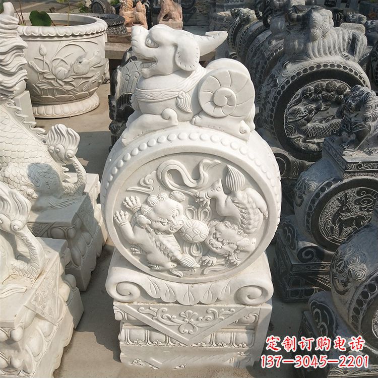 大连石门墩石雕