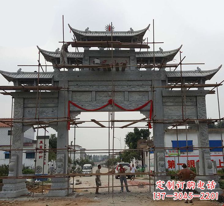 大连石牌坊雕塑