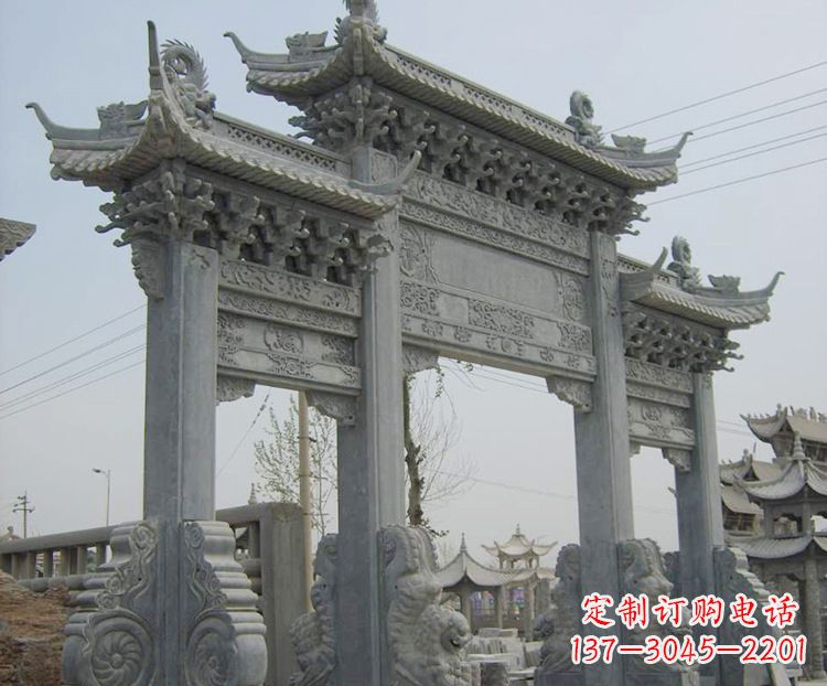 大连石牌坊与石牌楼