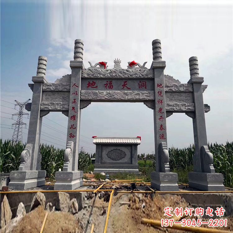 大连石牌楼石雕