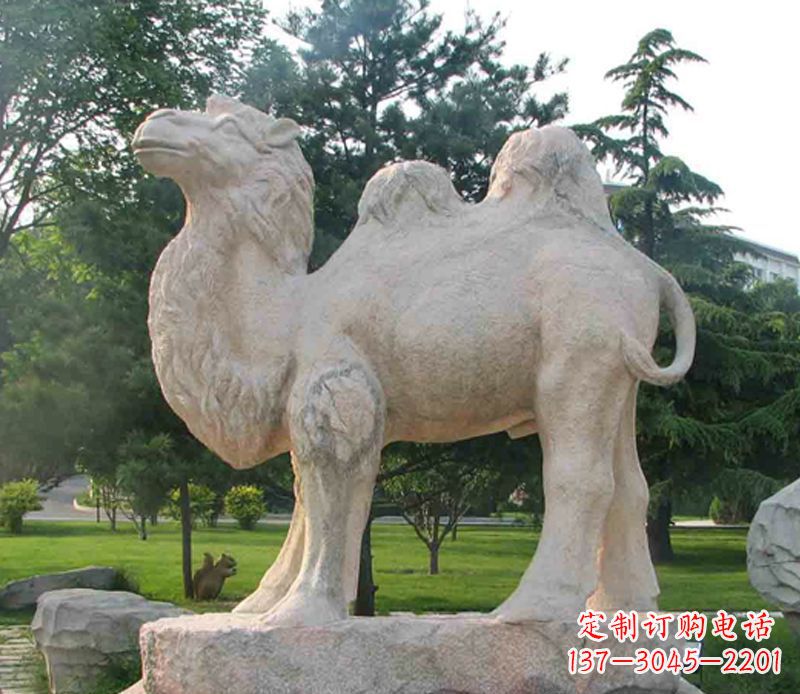 大连石头骆驼雕塑