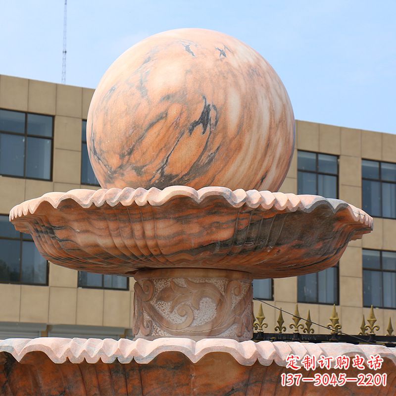 大连四平石材风水球