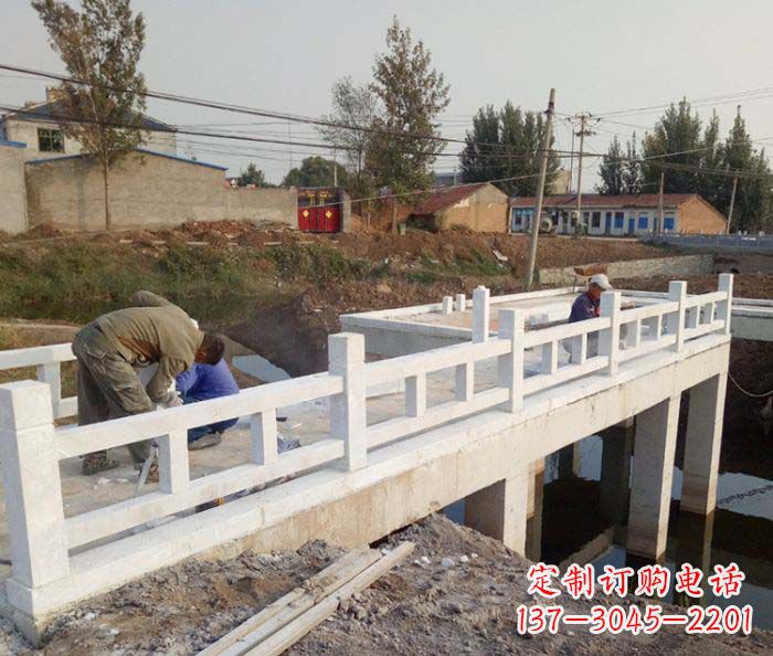 大连寺庙景观汉白玉栏板石雕