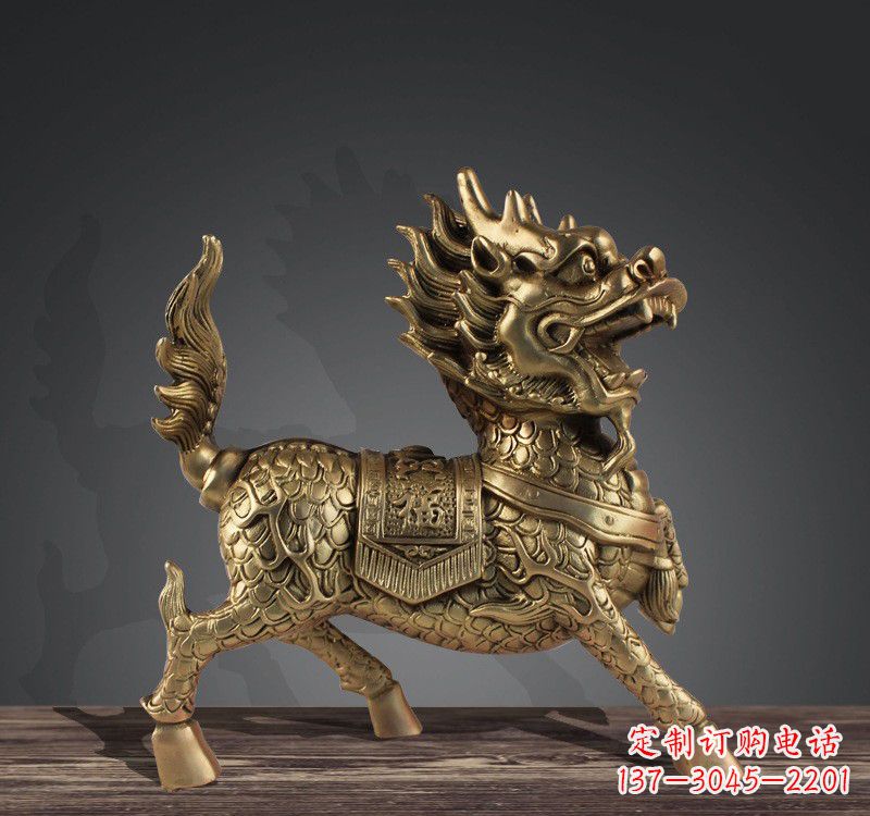 大连送福铜麒麟