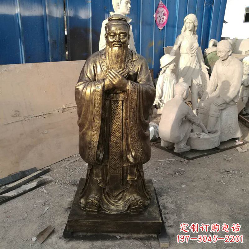 大连同济大学孔子雕塑