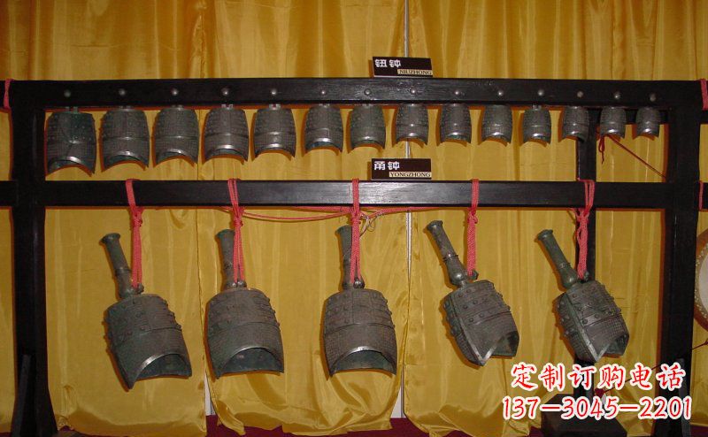 大连铜编钟古代乐器雕塑