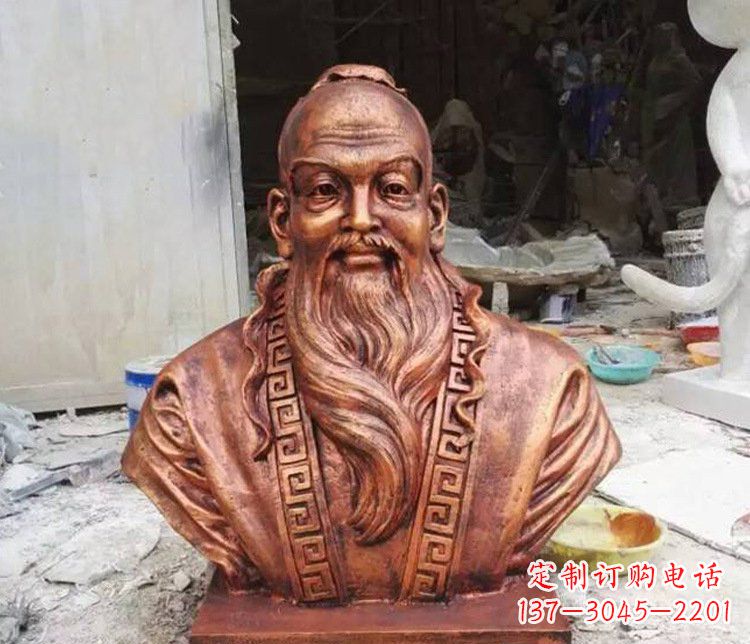 大连铜雕古代孙思邈人物雕塑