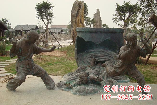 大连铜雕司马光砸缸