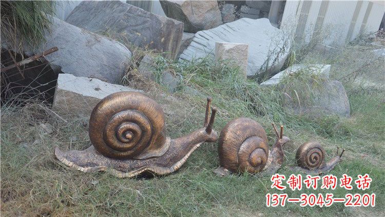 大连铜雕蜗牛