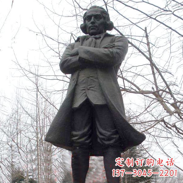 大连瓦特公园铜雕塑像