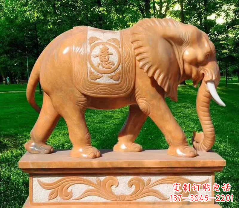 大连晚霞红园林如意大象