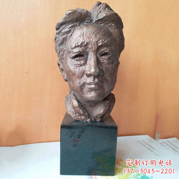 大连现代画家徐悲鸿先生头像雕塑