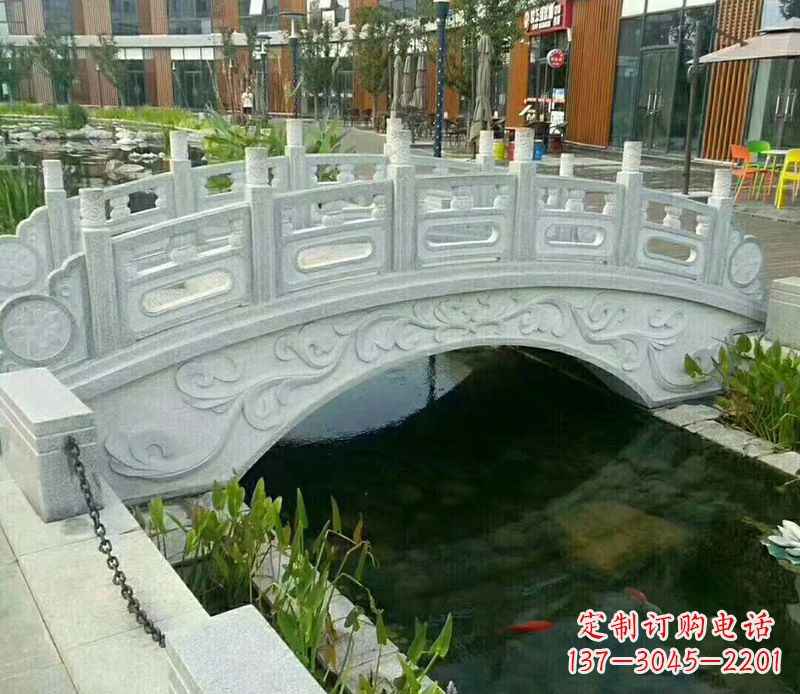 大连小区景观石桥栏杆