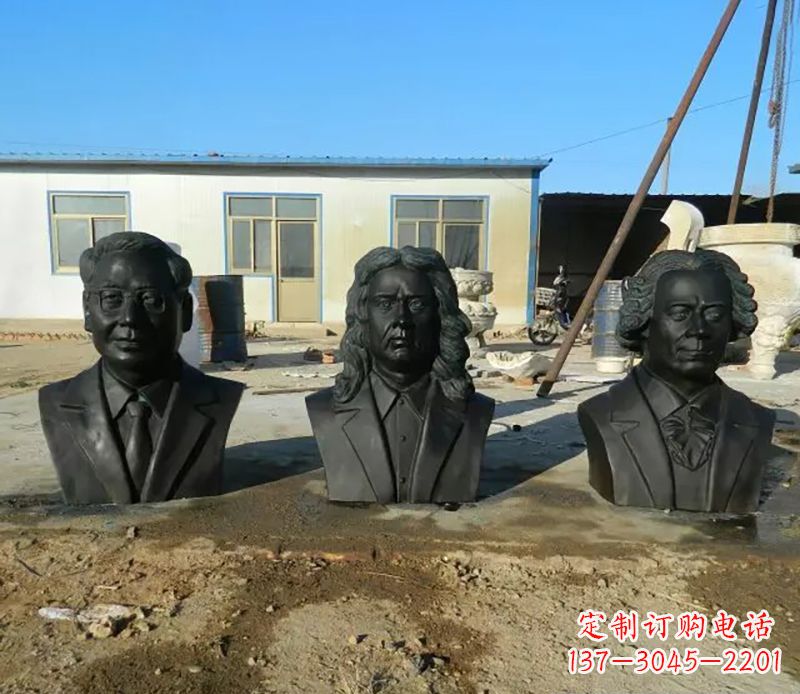 大连校园名人铜雕
