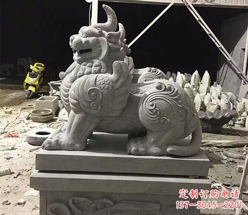 大连獬豸法院门口石雕