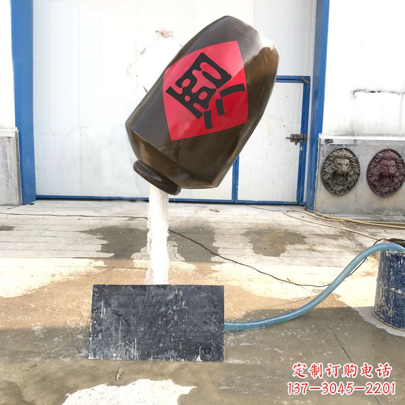 大连悬空酒壶流水喷泉