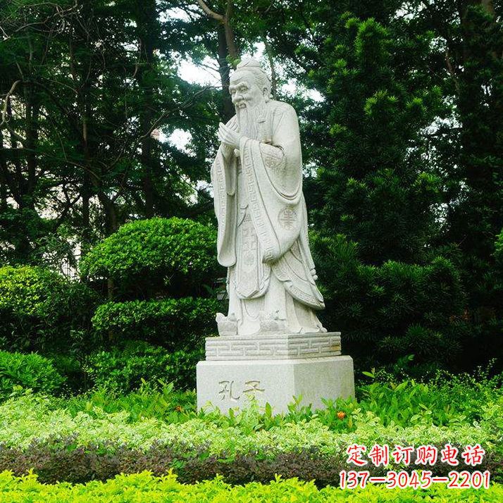 大连学校名人铜像雕塑 孔子铜像雕塑