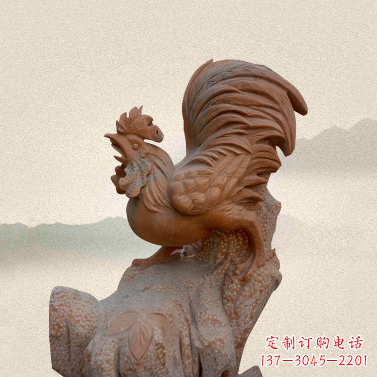 大连酉鸡景观石雕